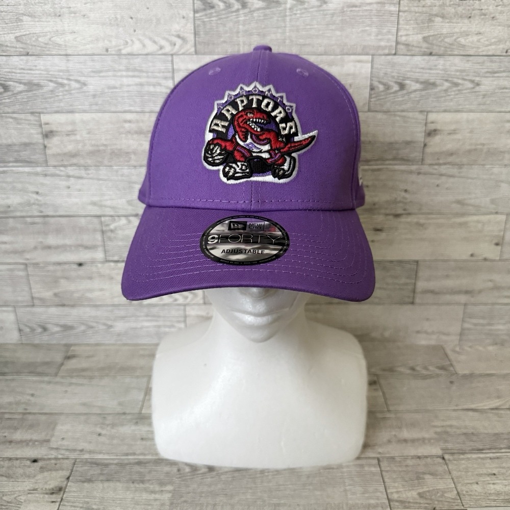 Toronto Raptors New Era Purple SnapBack Logo Hat 1995-1999 Home Uniform